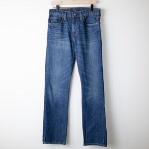 Levi's 527 Slim Bootcut Jeans Mens 30x32 Blue Medium Wash 100% Cotton Denim